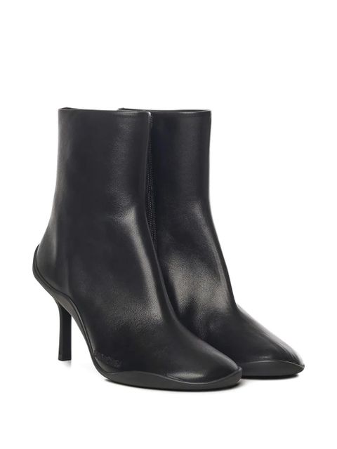 Balenciaga 80mm square-toe leather boots - Black - zdjęcie produktu nr 2
