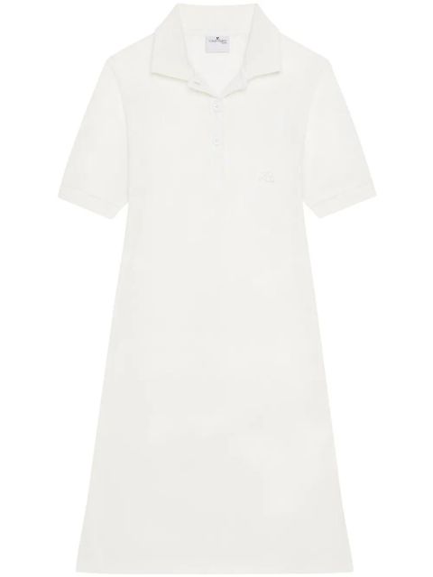 Courrèges piqué-cotton polo dress - Neutrals - zdjęcie produktu nr 1