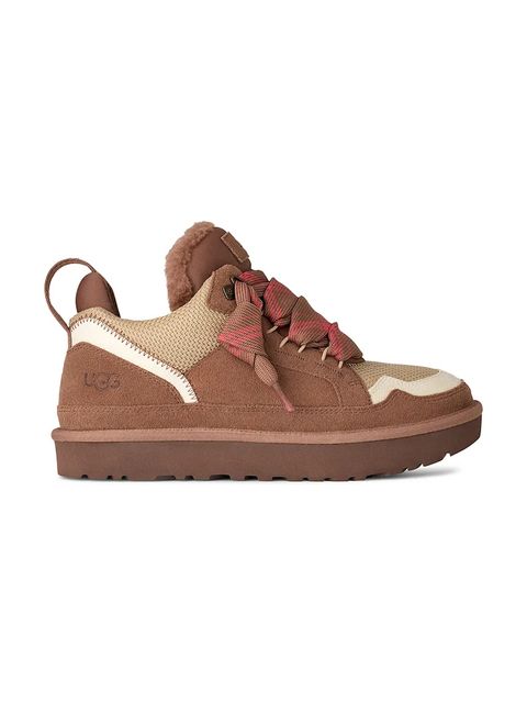 UGG sneakersy Lowmel damskie kolor brązowy 1144032.RYK - zdjęcie produktu nr 1