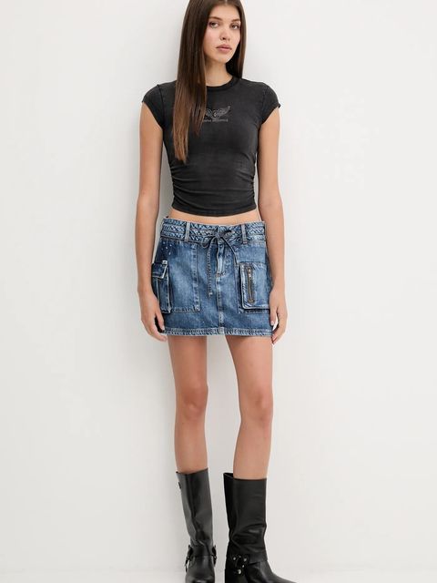 Guess Originals spódnica jeansowa HARRINGTON - zdjęcie produktu nr 1