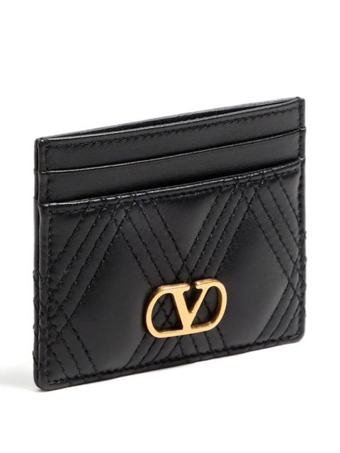 Valentino Garavani Quiltie 67 cardholder - Black