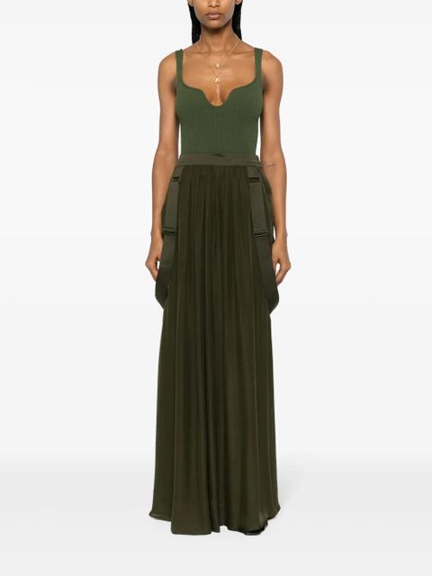 Max Mara Jedy silk maxi skirt - Green - zdjęcie produktu nr 2