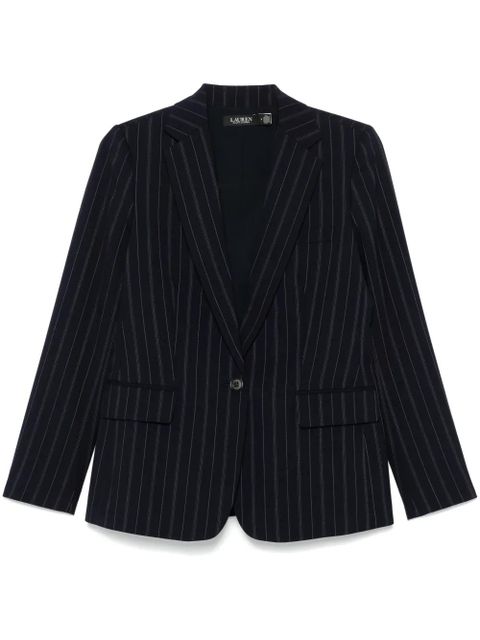 Lauren Ralph Lauren pinstriped blazer - Blue - zdjęcie produktu nr 1