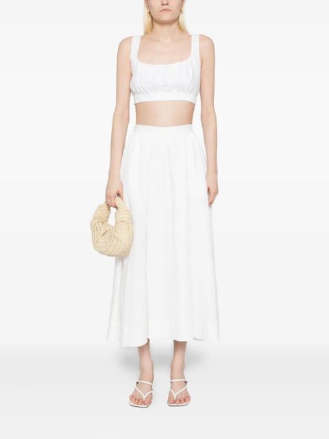 Reformation Shannon linen two piece - White - zdjęcie produktu nr 2