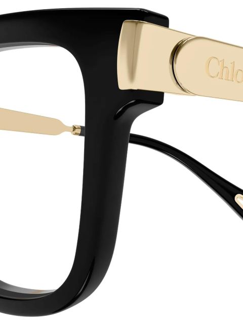 Chloé Eyewear square-frame glasses - Black