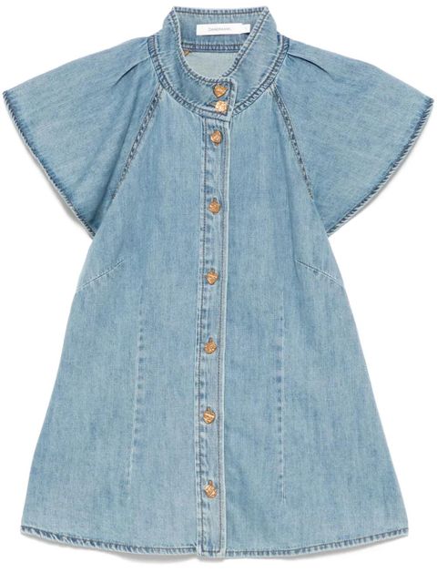 ZIMMERMANN Crush shirt - Blue - zdjęcie produktu nr 1