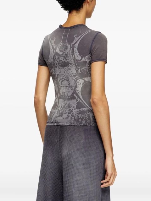 Diesel T-Uncuties R6 T-shirt - Black