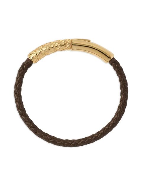 Burberry Check leather bracelet - Brown - zdjęcie produktu nr 1