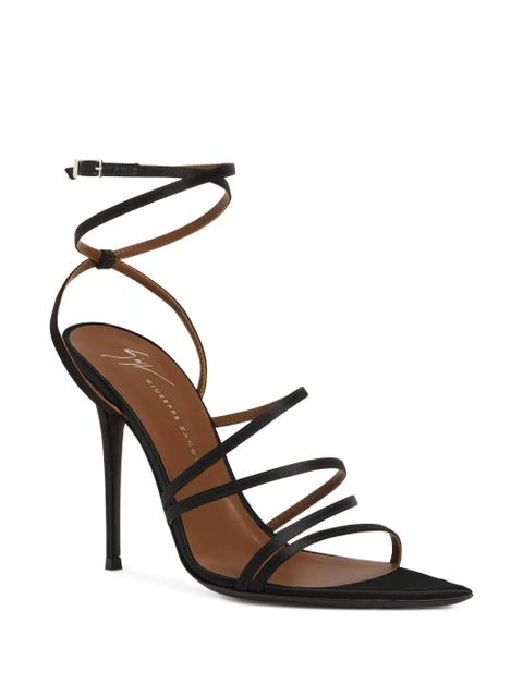 Giuseppe Zanotti 105mm Intriigo Claire sandals - Black - zdjęcie produktu nr 2
