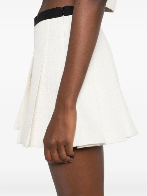 Maje tweed skorts - Neutrals