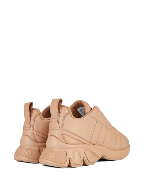 Burberry TRN lace-up quilted sneakers - Neutrals