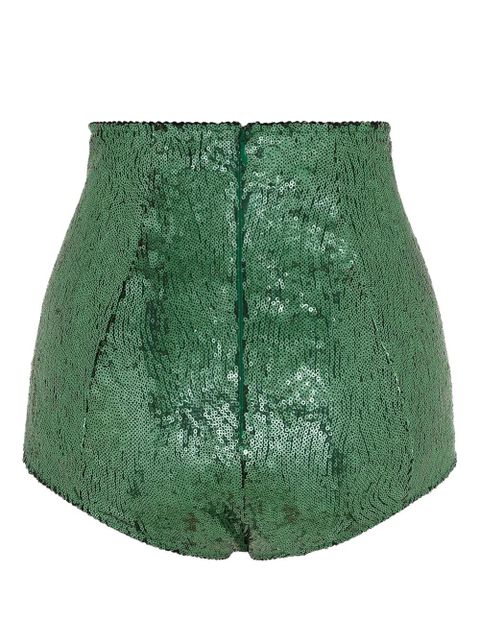 Dolce & Gabbana sequin culotte briefs - Green - zdjęcie produktu nr 2