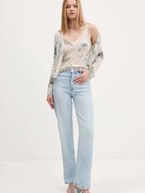 Desigual kardigan z domieszką wełny ESTOCOLMO - zdjęcie produktu nr 1