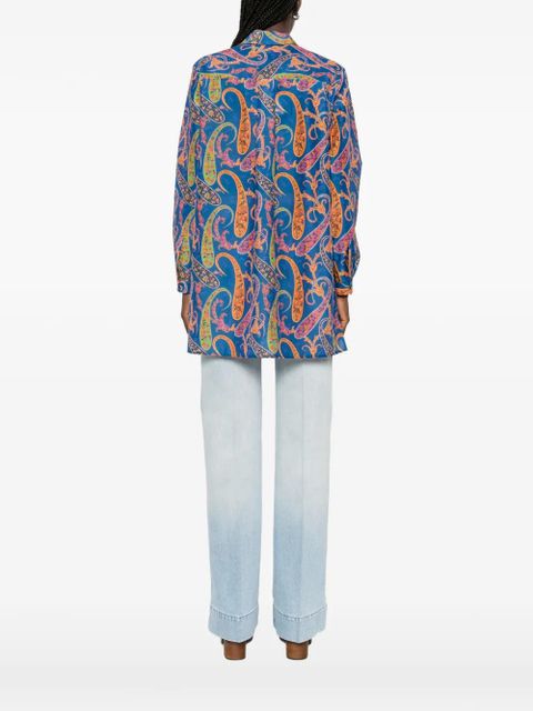 ETRO paisley-print shirt - Blue