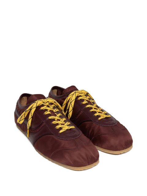 DRIES VAN NOTEN lace-up sneakers - 359 BORDEAUX - zdjęcie produktu nr 2