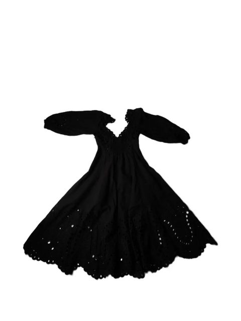 Charo Ruiz Ibiza Corbin sweetheart-neck midi dress - Black - zdjęcie produktu nr 2