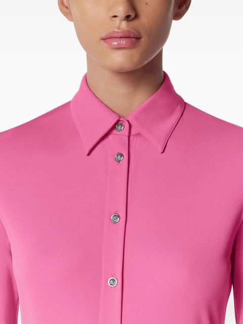 Versace maxi shirt dress - Pink