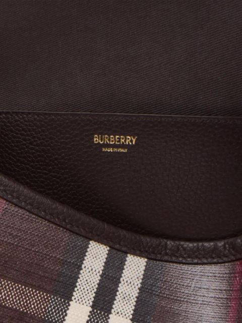 Burberry Highlands leather cross body bag - Brown