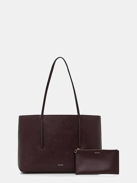 Calvin Klein torebka kolor brązowy LV04F3274G - zdjęcie produktu nr 1