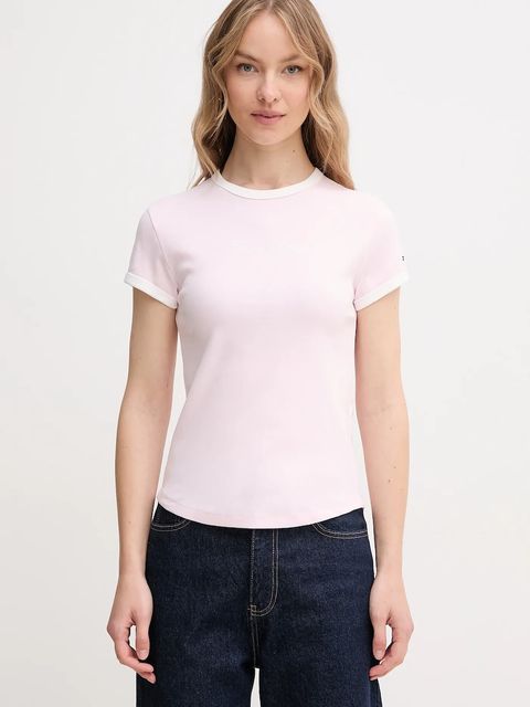 Tommy Hilfiger t-shirt bawełniany - zdjęcie produktu nr 1