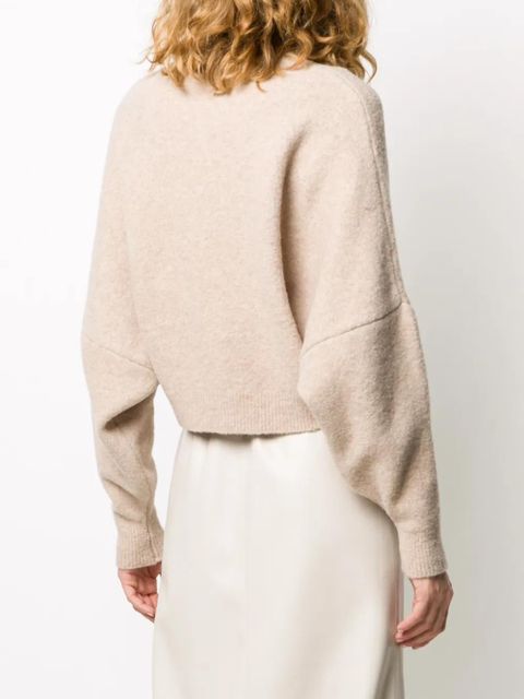 Nanushka long-sleeve fitted jumper - Neutrals