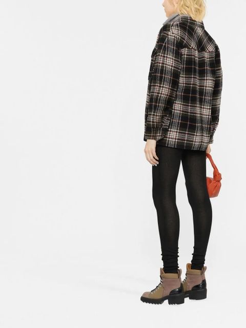 MARANT ÉTOILE Every padded oversized coat - Brown