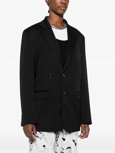 MM6 Maison Margiela single-breasted blazer - Black