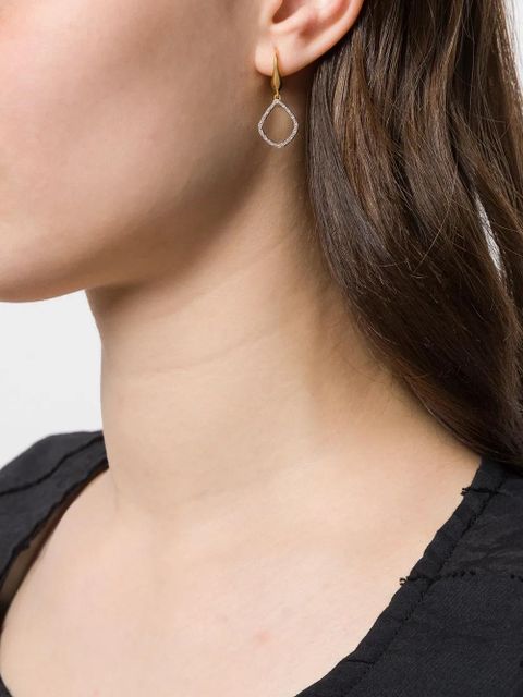 Monica Vinader Riva Kite Diamond earrings - Gold