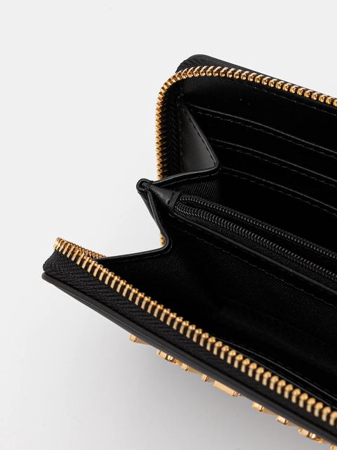 Love Moschino portfel damski kolor czarny JC5611PP0NKD0000