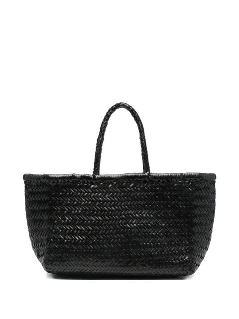 DRAGON DIFFUSION large Triple Jump woven tote bag - Black - zdjęcie produktu nr 1
