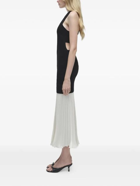 Simkhai Zaden pleated midi dress - Black