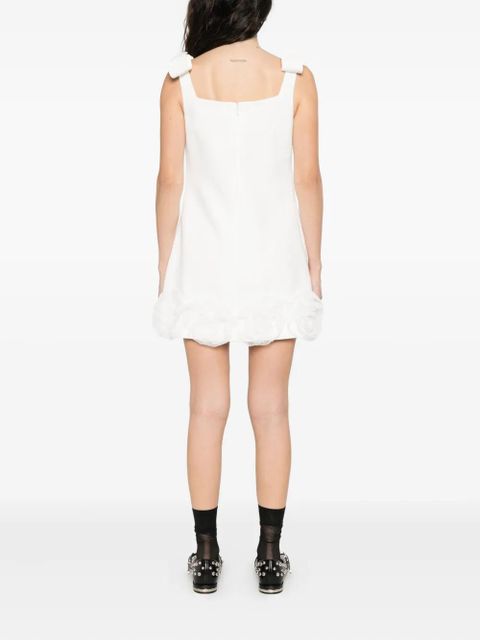 Self-Portrait sleeveless midi dress - White