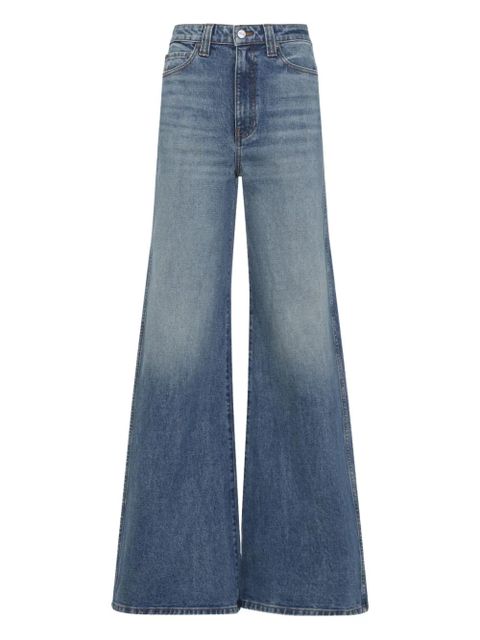 KHAITE Dane flared jeans - Blue - zdjęcie produktu nr 1