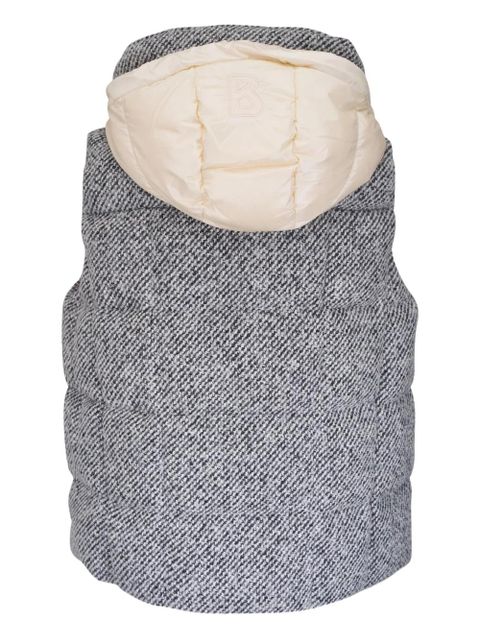 BOGNER hooded zip gilet - Grey - zdjęcie produktu nr 2