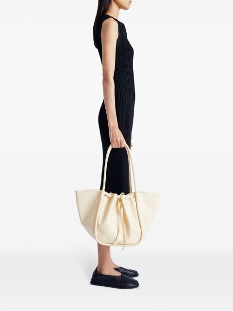 Proenza Schouler large ruched tote bag - Neutrals