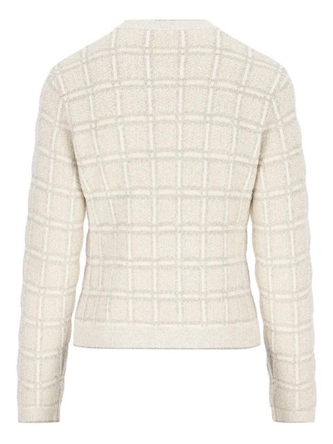 Gucci GG-jacquard cardigan - Neutrals