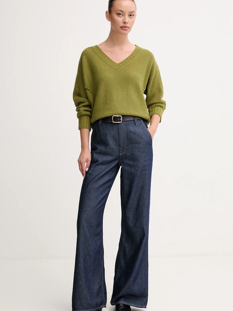 United Colors of Benetton sweter z dodatkiem wełny