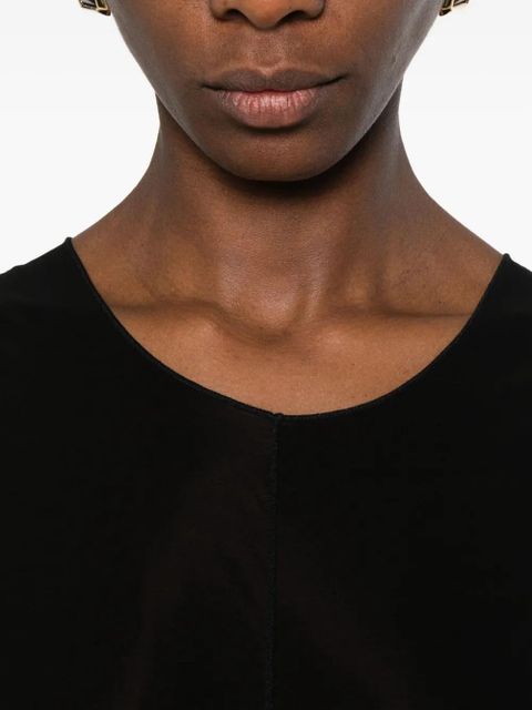 KHAITE Allo top - Black