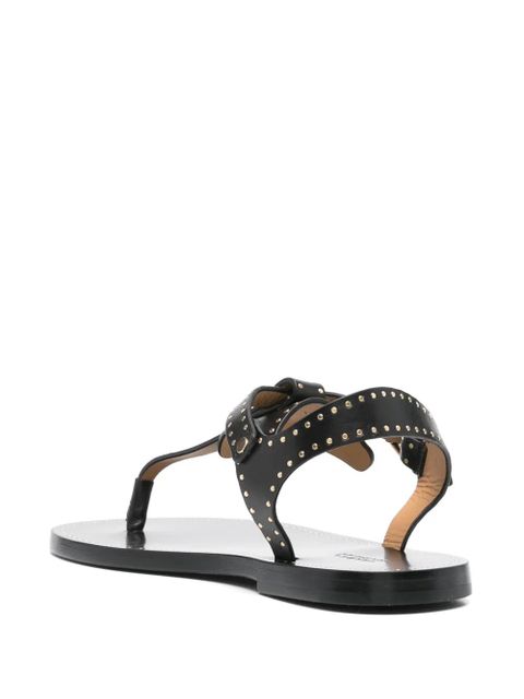 ISABEL MARANT Jooni flat sandals - Black