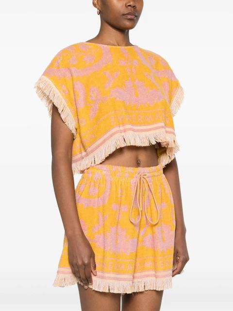 ZIMMERMANN Zim Wylie T-shirt - Yellow - zdjęcie produktu nr 2