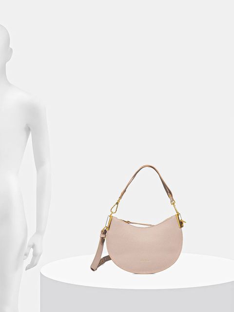 Coccinelle torebka skórzana COCCINELLESUNUP kolor beżowy E1.QKF.13.03.01