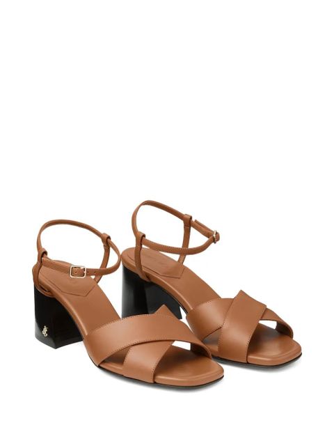 Jimmy Choo 65mm Valla sandals - Brown - zdjęcie produktu nr 2