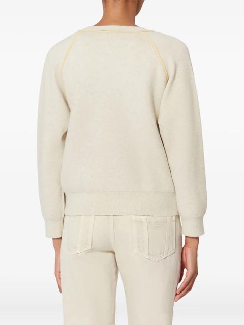 MARANT ÉTOILE Loriby logo sweater - Neutrals