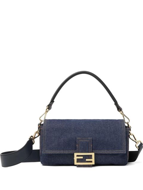 FENDI FF-motif denim bag - Blue - zdjęcie produktu nr 1