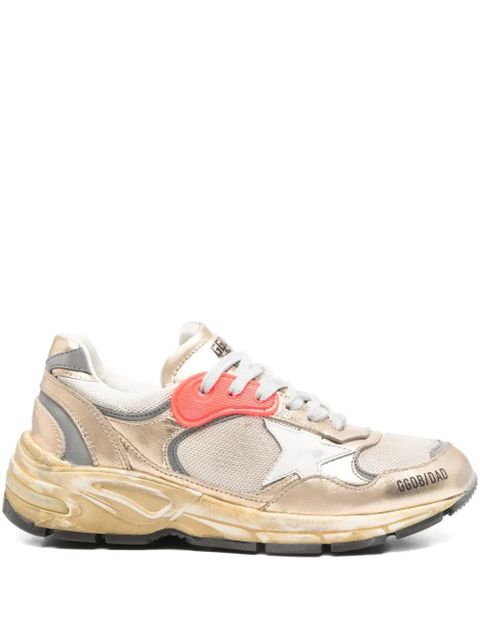 Golden Goose Dad-Star metallic sneakers - Neutrals - zdjęcie produktu nr 1