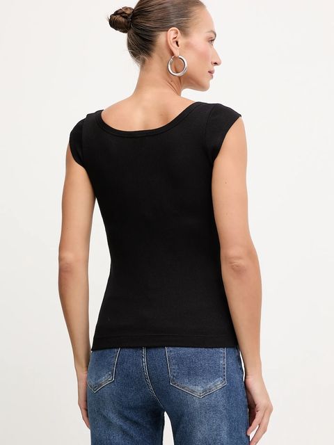 Pinko t-shirt damski kolor czarny 105511 A2RC - zdjęcie produktu nr 2