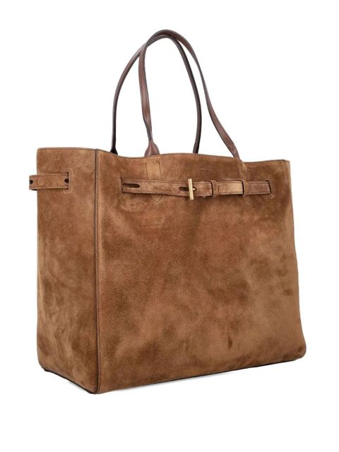 TOM FORD buckle detail tote bag - Brown - zdjęcie produktu nr 1