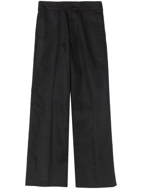 RE/DONE wide leg low-rise trousers - Black - zdjęcie produktu nr 1