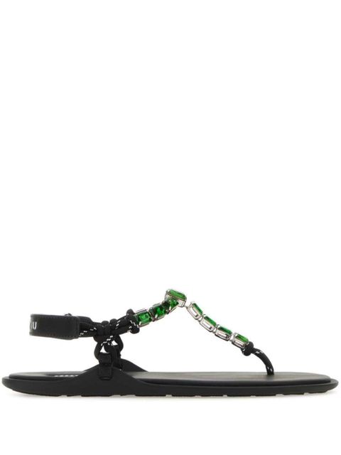 Miu Miu Riviere sandals - Black