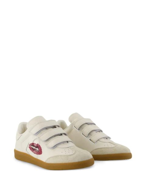 ISABEL MARANT Beth Gb touch-strap sneakers - White - zdjęcie produktu nr 2